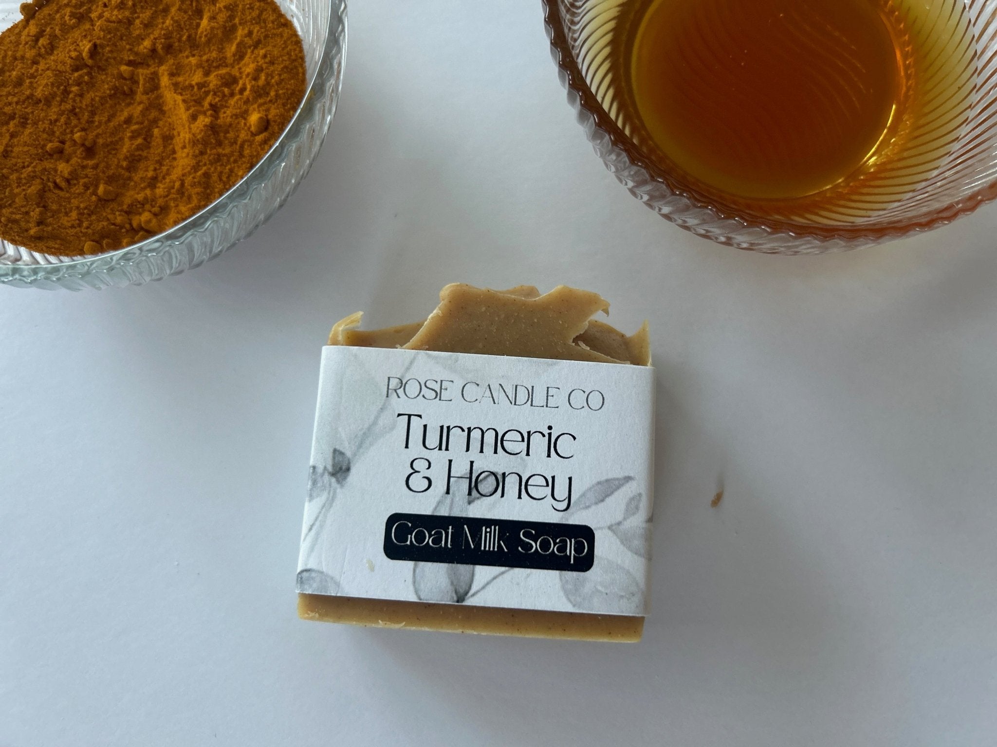 Turmeric + Honey Soap - Rose Candle Co. & ApothecaryBar Soap