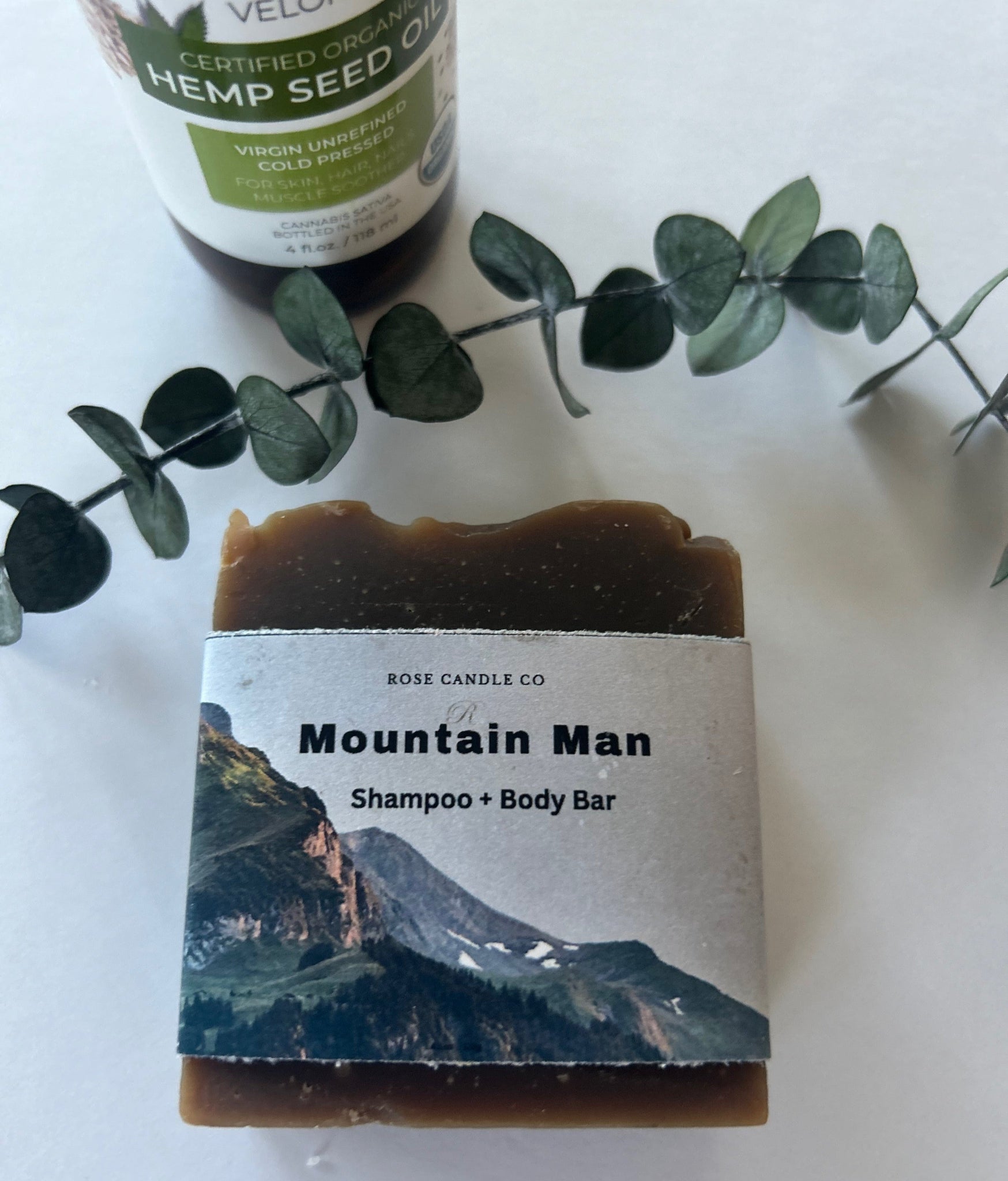 Mountain Man Shampoo & Body Bar - Rose Candle Co. & ApothecaryMtnMan