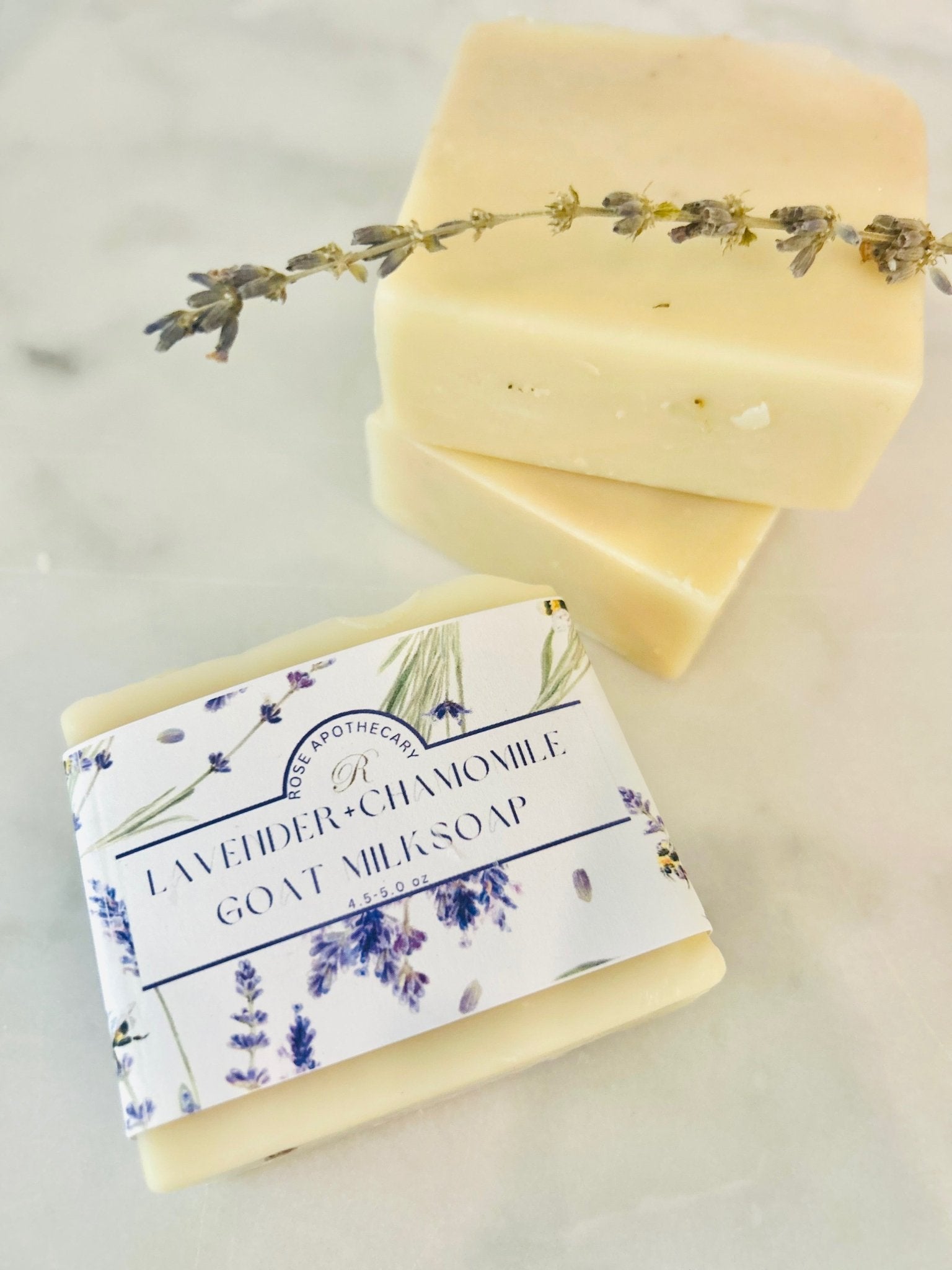 Lavender Chamomile Goat Milk Soap - Rose Candle Co. & ApothecaryBar SoapLAVSOAP